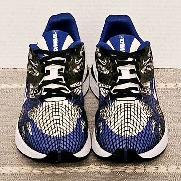 Nike Ghoswift D/MS/X Running/Sneakers, M9.5, Like New Cond.! Wht/Racer/Blu/Blk - Picture 2 of 6